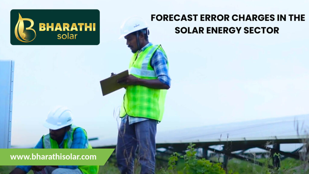 Adapting to Forecast Error Charges in Solar Energy